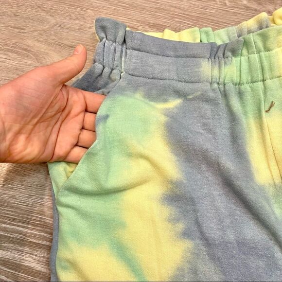 All in Favor Tie Dye Super Soft Athletic Shorts - Picture 4 of 9